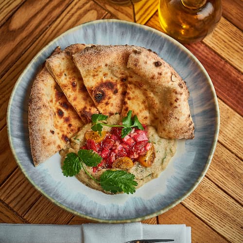 Крем из печеных баклажанов